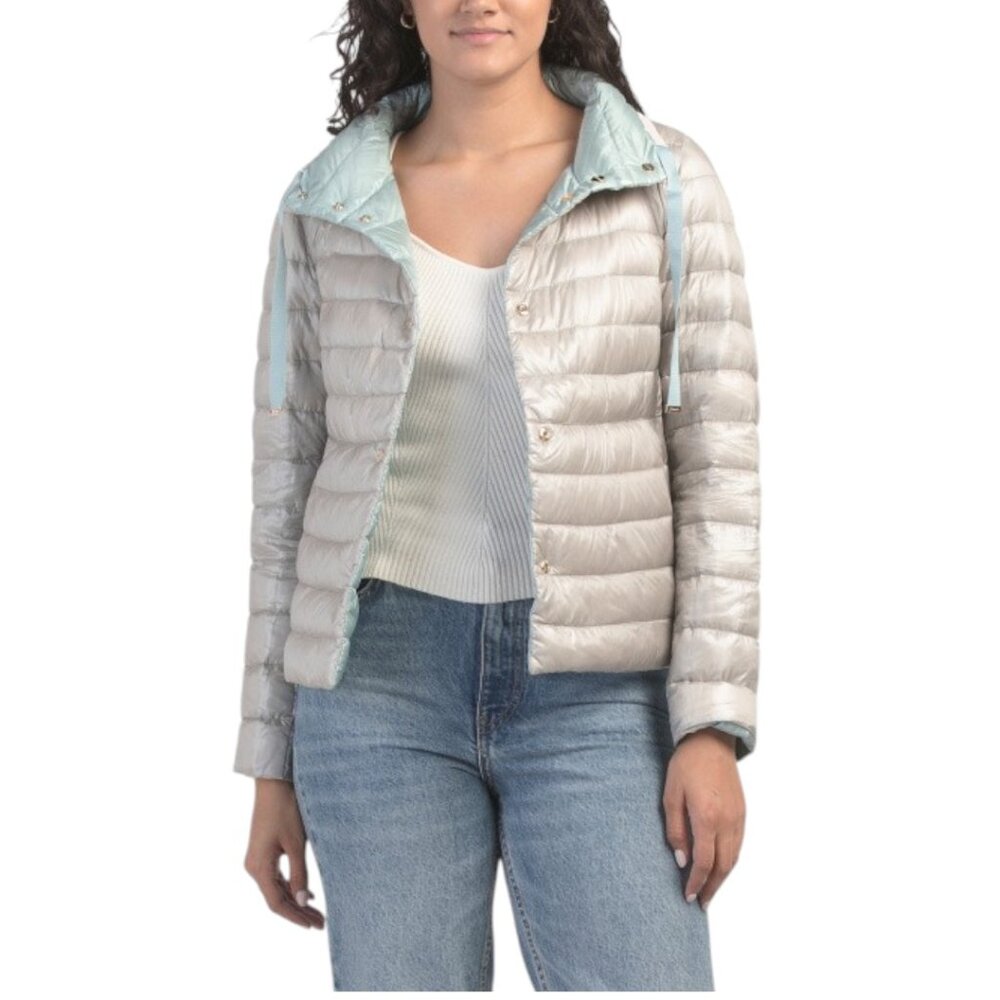 Herno Drawstring Neck Quilted Jacket - image 3
